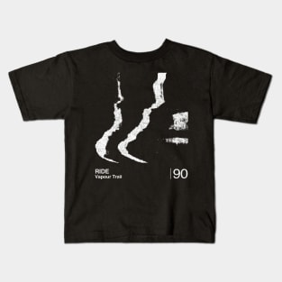 Vapour Trail / Minimalist Graphic Artwork Design Kids T-Shirt